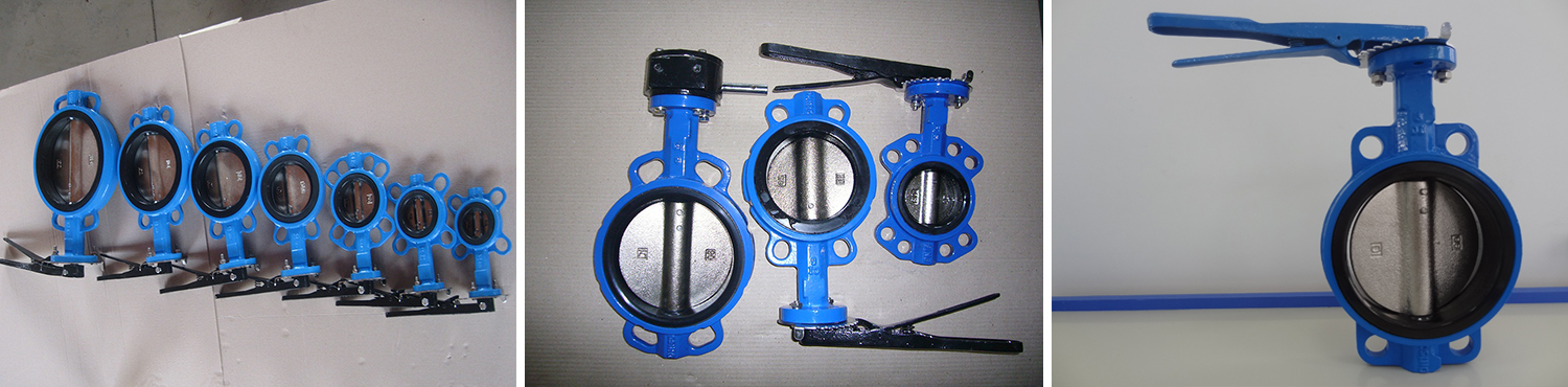 Válvula de mariposa de agua