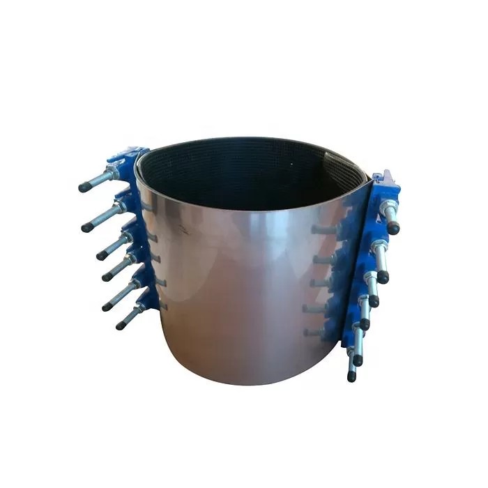 Clamp de reparación con brida de hierro dúctil (DI): reparación duradera de fugas en tuberías críticas